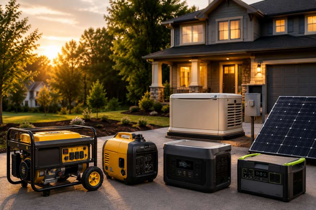 How to choose the right home generator